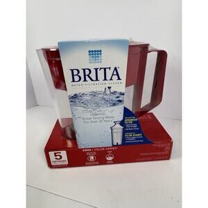 BRITA 36090 5cup CAPACITY FILTERATION PITCHER w/FILTER UPC: 060258360905